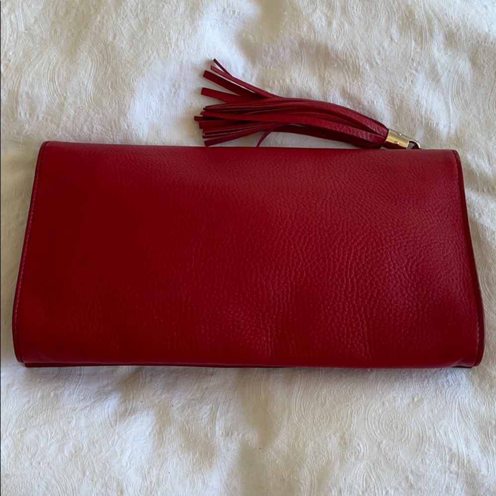 Gucci Leather Soho Disco Clutch - Picture 2 of 4